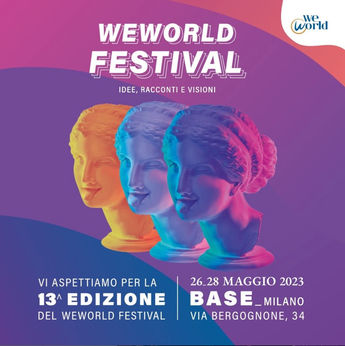 WeWorld Festival, the event on the status of women in Milan